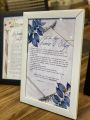 nikkah frame | wedding certificate | wedding frame | frame. 