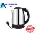 Automatic National Electric Kettle 2 Liter Big Size - Stainless Steel Electric Kettle with LED Light - Electric Kettle for Water Boiling and Tea Making Purpose - Quick Heating Element with Auto Shut Off - 1 Year Warranty. 
