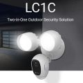 EZVIZ Floodlight Security Camera WiFi 1080P, Motion-Activated Enhanced with PIR&H265, Floodlight&Siren Alarm, Starlight Color Night Vision, Two-Way Audio, Weather Proof (LC1C). 