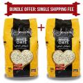 Jenan White Oats 100% Wholegrain Quick Cooking 500gm Pouch Pack of 2. 