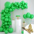 20pcs 9 inch Green Latex Balloons for birthday Garland wedding Party Baby Boy Shower Decorations helium balloon. 