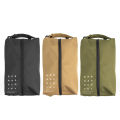 MeterMall Outdoor Shoe Bags, Waterproof Shoe Storage Organizer With Handle, Shoe Pouch With Zipper For Women Men Outdoor, Traveling, Camping, Hiking. 