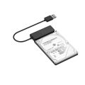 SATA To USB Adapter,USB 3.1Type C USB3 2.0 Cable 2.5 HDD External Hard Drive Converter For Laptop SSD 22 Pin SATA III USB Cable. 