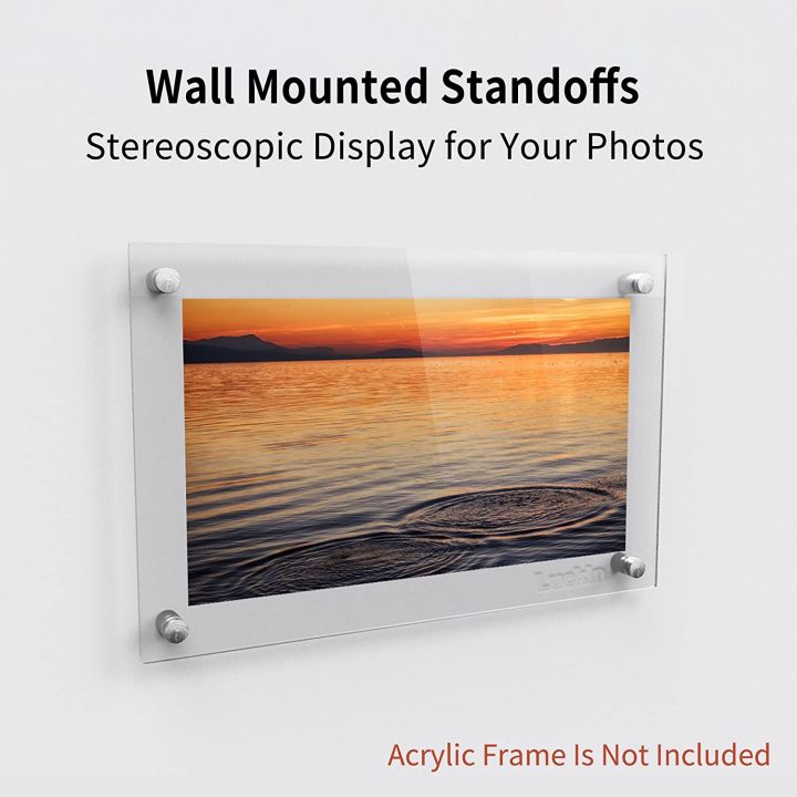 Stainless%20Steel%20Glass%20Spacer%202%20inch%20Heavy%20Duty%20Mount%20Stand%20Off%20Bolts%20Screws%20Studs%20For%20Glass/Acrylic%20Sheets%20Designer%20Sheets%20,%20Pack%20Of%204,%208%20And%2020%20-%20Image%205