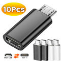 Type C Female To Micro USB Male Adapter Connector USB TypeC Micro USB Charger Adapter Converter. 