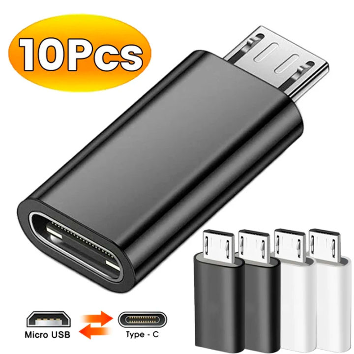 Type C Female To Micro USB Male Adapter Connector USB TypeC Micro USB Charger Adapter Converter