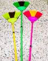 Ceiling Jaala Cobweb Cleaning Broom with Extendable Rod, Long Reach Cobweb Duster, Exclusive Cleaning Long Handled Jaala Brush, Extending Handle - Long Stick Dust Mop, Home Cleaning Plastic Broom (Length  6 feet in Height 72 inches Approximately ). 