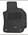 TOYOTA COROLLA 2009-2021 CAR FLOOR MAT | LUXURY LEATHER STYLE 7D MAT | ANTI SLIP CUSTOM FIT EM LEATHER CAR MAT. 