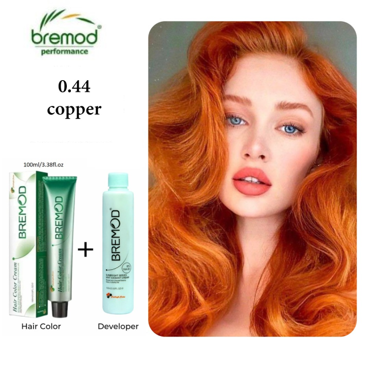 Bremod Hair Color All Shads cream 100ml/3.38fl.oz devlpr 100ml/3.38fl.oz