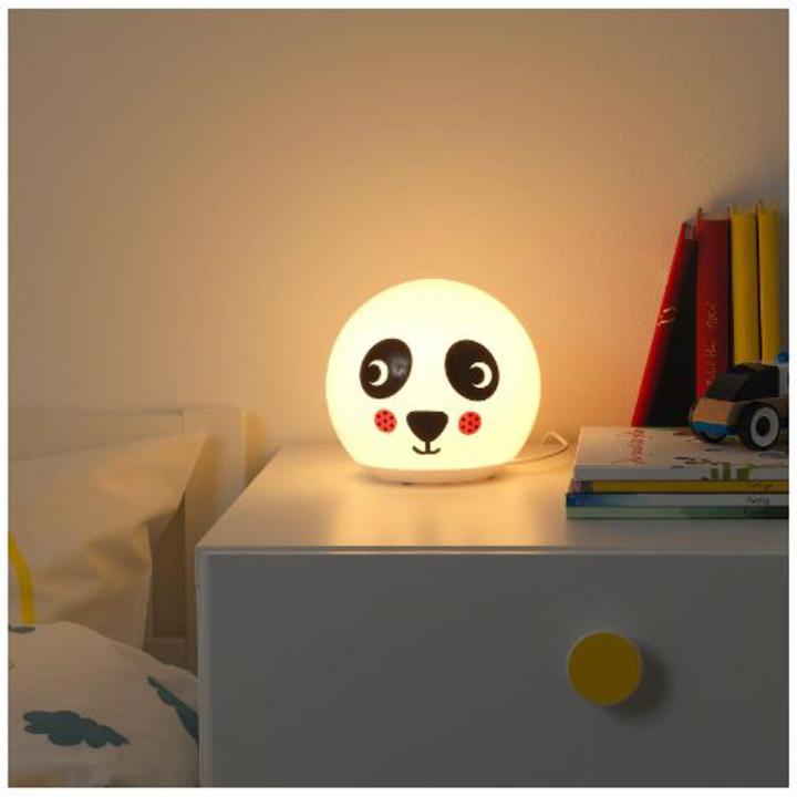 IKEA: ÄNGARNA LED table lamp, Panda Shape Kids Lighting