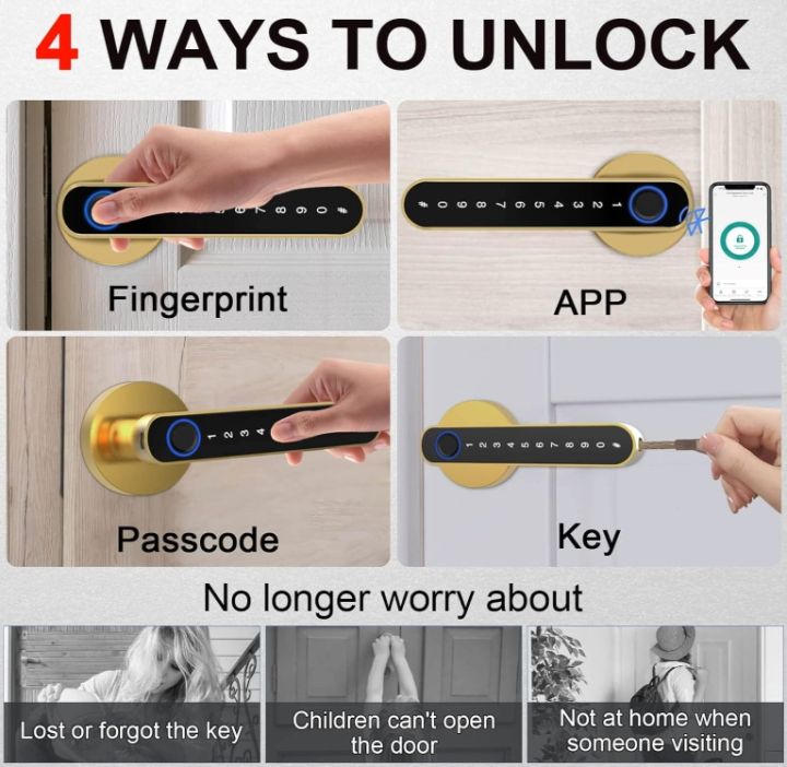 Tuya%20Smart%20Home%20Door%20Lock%20Biometric%20Fingerprint%20Keyless%20Entry%20Keypad%20App%20Backup%20Key%20Lock%20App+Fingerprint+Code+Key%20GOLD%20-%20Image%203
