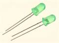 Pack of 50 Ultra Bright 5mm LED Light Emitting Diode Diffused Green. 