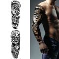 Tattoo Sticker Tattoo Sticker Environmental Protection Arm Men and Women Flower Arm New Large Waterproof Tattoo Sticker Tattoo Sticker Full Z1iR. 