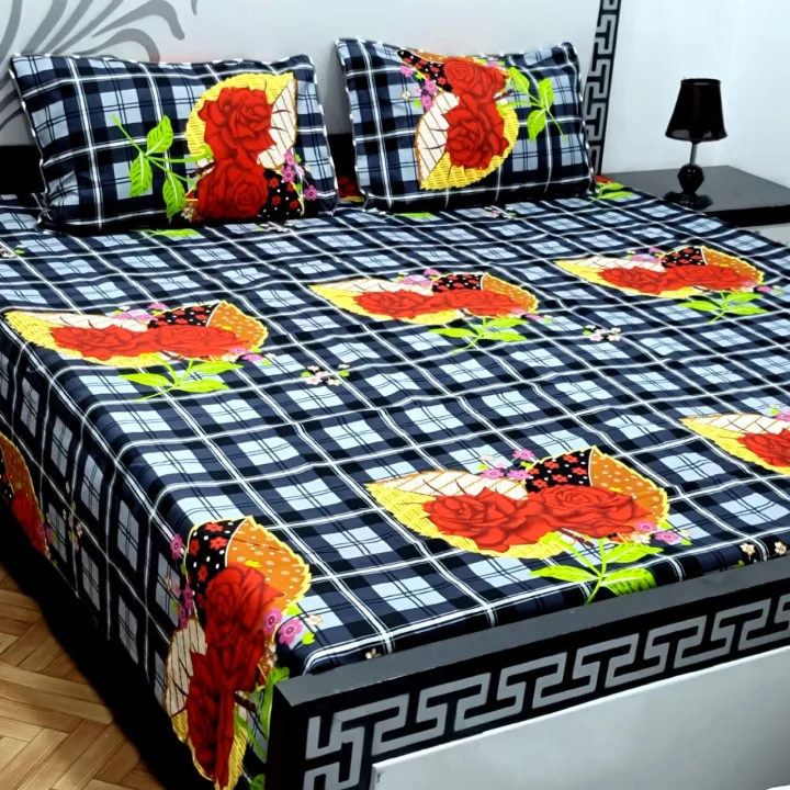 ⚜️ 3pс Cristal Bedsheets⚜️ | Daraz.pk