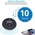 Shower Radio Bluetooth Speaker 5.0, JoyGeek Waterproof Wireless Bathroom Music with Suction FM Microphone Hands-Free Calling 10 Hours LCD Clock Display SD Card Play for ÎPhone ÌPÁd Samsung. 