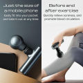Blue Idea Chargeable Mini Massage Gun – Deep Tissue Muscle Massager for Full Body Relaxation  Portable Massage Gun Pro. 