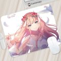 Mouse Gamer Desk Gaming Computer Table Kawaii Mousepad Anime ZERO TWO Gamer Accessories Mousepad Speed Small Deskmat Csgo Speed. 