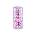 24Pcs/Set Christmas Balls Nordic Style Decorative Hanging Design Seasonal Decorations Christmas Ball Set for Xmas Tree. 