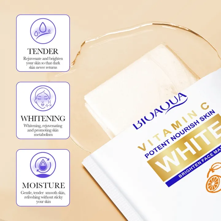 Bioaqua%20Vitamin%20C%20White%20Brighten%20Facial%20Sheet%20Mask%20-%20Image%203