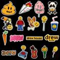 ❉ Drew House - Justin Bieber Fashion Brand Series 01 Stickers ❉ 50Pcs/Set Waterproof DIY Decals Doodle Stickers.