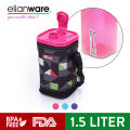 Elianware 1.5 Ltr Fridge Handy Cool Tumbler [BPA Free] Water Bottle with Pouch Bag. 