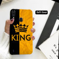 Back Cover for Samsung A30 - King 2Gud Soft Phone Case For Boys. 
