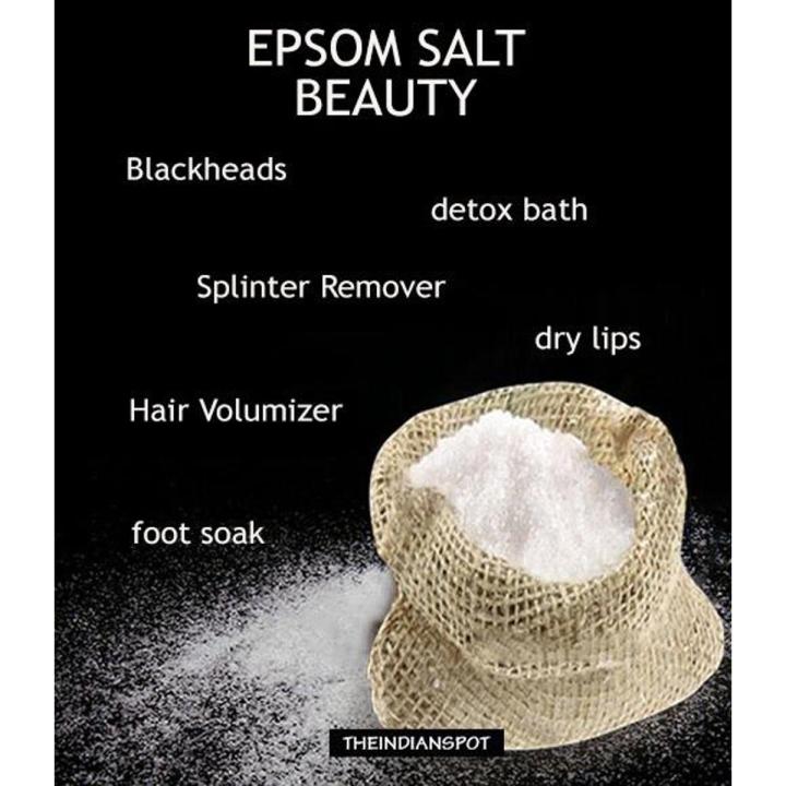 500 gm Epsom Salt Natural Mineral Fertilizer Plants / Beauty Health