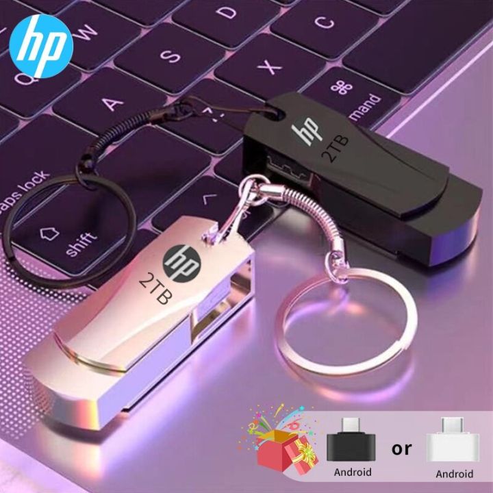 FREE Shipping+COD COD HP USB Flash Drive USB 512GB Waterproof Metal Flashdrive Pen Drive for notebook/PC/TV/car/phone