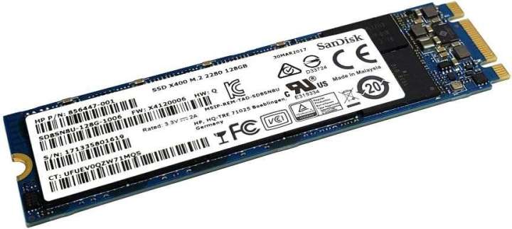 Sandisk M2  Memory SSD Stick X400 / X300 M.2 2280 128GB