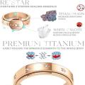 Thermopure White-Calcite Ring Menlogie Thermic Rotatable Ring. 