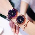 [ Buy One Get One Free ] Magnetic Watches for Girls Cute Kids Women Classy Magnet Ladies Wrist Watch. 
