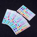 Self-adhesive Rhinestone Sticker Bling Craft Jewels Crystal Gem Stickers, Assorted Size, 5 Sheets (Multicolor 3). 