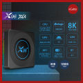 X96 X4 | 12GB-256GB | Android 15 | 8K Resolution | Bluetooth | Android TV Box. 