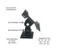 LCD Stand Wall Mount LED Bracket Wall Bracket Tilt Swivel TV Bracket for 14 to 24 inches Revolving Moving. 