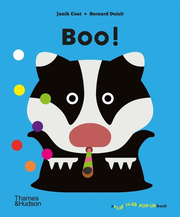 Liberty Books | Boo! (A Flip Flap Pop Up Book) by Janik Coat (100% Original)