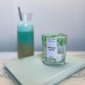 Matcha Latte Candle in Glass – Handmade Drink Style Decorative Candle | 250ml. 