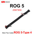 For ASUS ROG Phone 5 Rog5 ZS673KS NFC Mainboard Connect Small Board Fingerprint Fan Power Fingerprint Motor Flex Cable. 