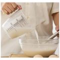 900 ML /400 ML /200 ML 3 Piece Acrylic Plastic Measuring Mixing Baking Jugs Cups. 