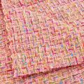 weaving color small fragrant wind fine tweed soft fragrant high-definition fabric suit coat fashion skirt fabric. 