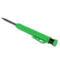 Woodworking Pencil Kit, Built in Sharpener Rust Resistance Carpenter Pencil Dustproof with Cap for Wood. 