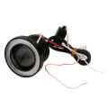 1*3.5 "Angel Eyes led fog light car SUV universal White driving head lamp 12V. 