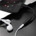 3Pcs Type C to 3.5mm Headphone Audio Adapter,USB-C to 3.5mm Female AUX Microphone Connector Cable for Motorola Moto Z, Le 2/Le Pro 3,Not Fit for HTC and Pixel(Black). 