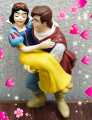 Disney Snow White & Prince Charming Lovely Romantic Figure. 