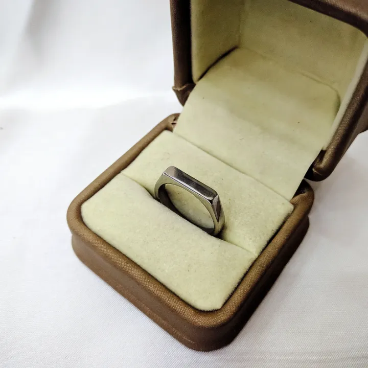 Men Rings Bar Trendy Bar Style Signet Stainless Steel Ring for Boys & Men | High ...