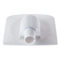 For Summer Waves Vacuum Plate Adapter White for Polygroup Skimmer Filter Pump Systems, 3-Pack. 