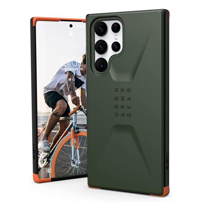 Urban Armor Gear (UAG) Samsung Galaxy S22 ULTRA 5G Case Cover Civilian - Black