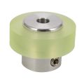 100Mm Aluminum Polyurethane Industrial Encoder Wheel Measuring Wheel for Measuring Rotary Encoder. 