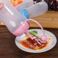 Kitchen Accessories 2Pcs for Tomato Ketchup Bottle Refillable Portable Sauce Salad Honey Squeeze Bottle. 