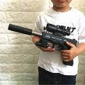 Glock Toy Gun with Scope,Laser Sight,Rubber Bullets and Water beeds Guns & Darts  (Black. 
