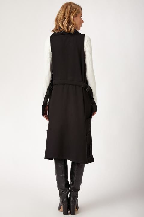 Happiness%20Ist.%20Women's%20Black%20Belt%20Long%20Winter%20Vest%20HT00071%20HT00071%20-%20Image%204